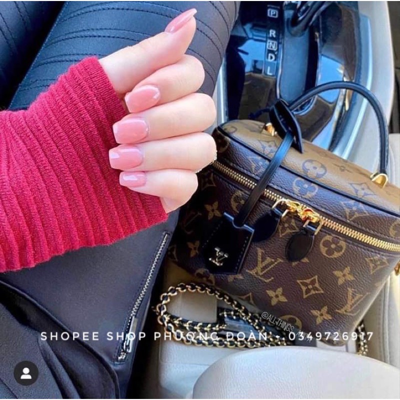 Túi Trống Cặp Lồng Size 20 Tặng khăn Lụa Kèm Hộp Có Quai Xách (Ảnh Thật) | BigBuy360 - bigbuy360.vn