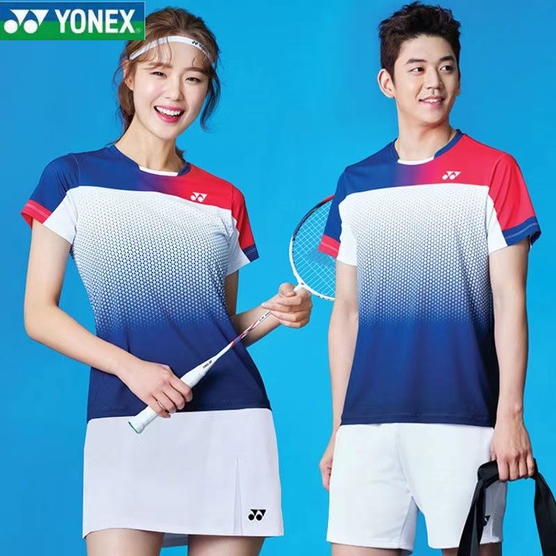 Áo Thun Thể Thao Tay Ngắn Yonex Thoáng Khí Nhanh Khô Phong Cách Hàn Quốc Cho Nam Nữ