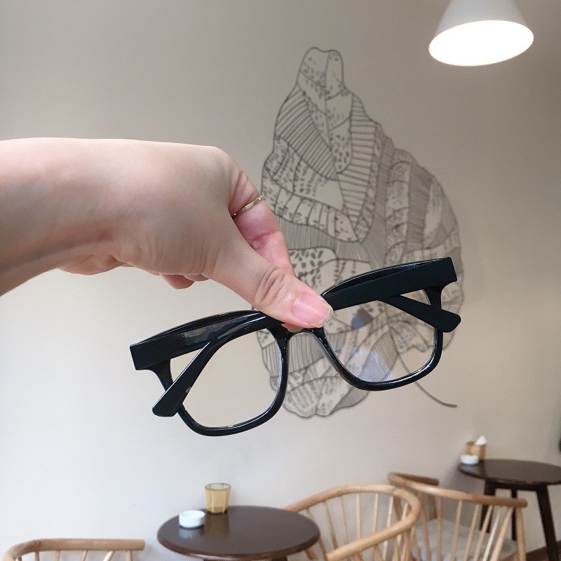 Kính giả cận thời trang nam nữ mắt vuông phong cách Hàn Quốc chống tia UV đẹp giá rẻ ABICA 057 | BigBuy360 - bigbuy360.vn