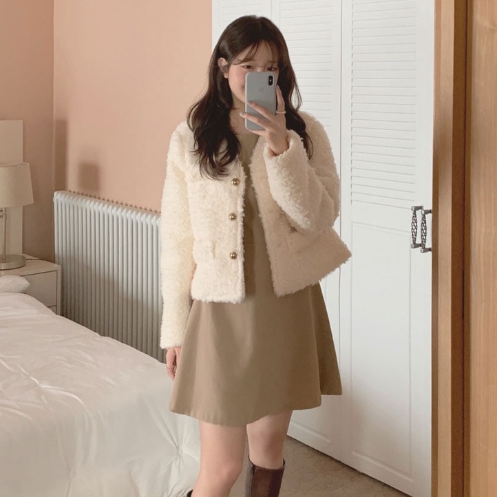 Đầm dài tay cổ tròn dáng chữ a phối dây buộc 48258
