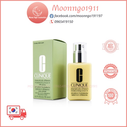 [Da Khô] Kem dưỡng ẩm Clinique Dramatically Different Moisturizing LOTION