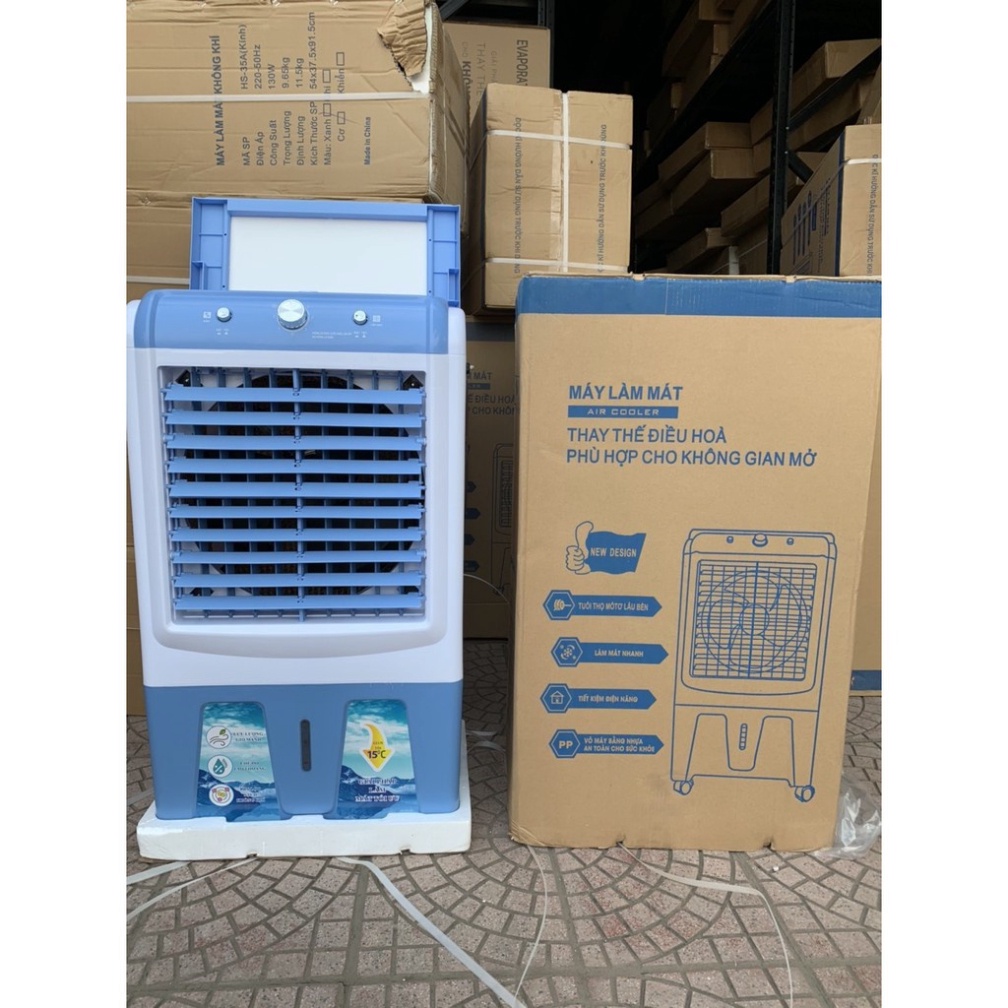 Quạt hơi nước điều hoà dung tích 45L phun sương tạo ẩm tự động cao cấp