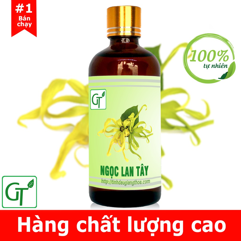 Tinh Dầu Ngọc Lan Tây 💖𝙁𝙍𝙀𝙀𝙎𝙃𝙄𝙋💖 Tinh Dầu Hoa Ngọc Lan Tây Ylang Ylang 10-100ml, Treo xe - Nồng Nàn, Quyến Rũ