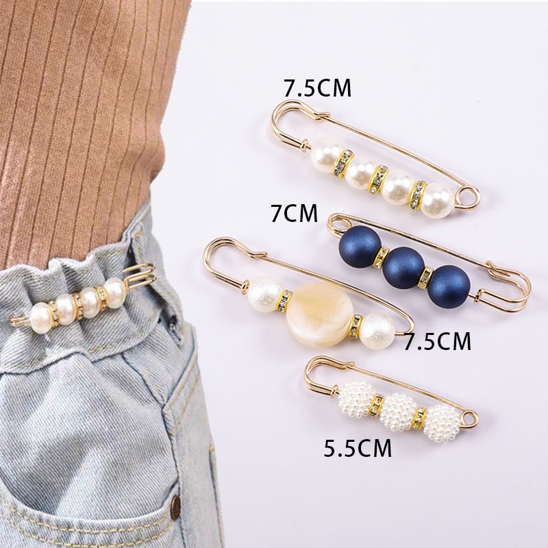 Ghim Cài Áo Đính Ngọc Trai Thời Trang Dành Cho Nữ