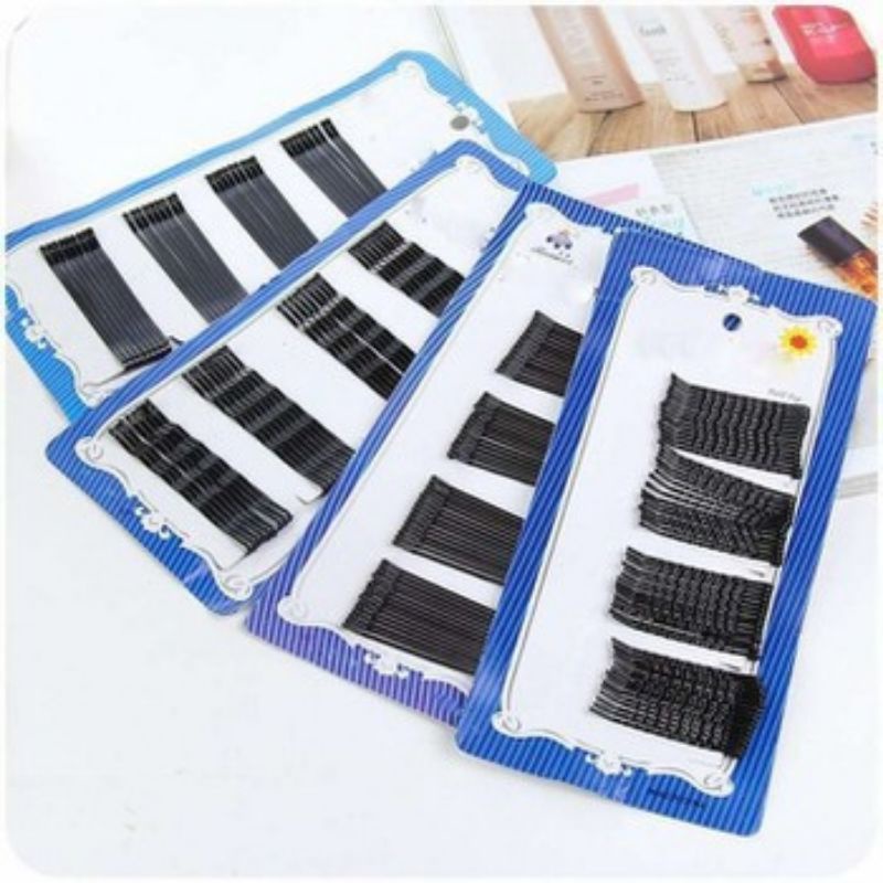 Vỉ ghim kẹp tóc kẹp tăm Bobpin
