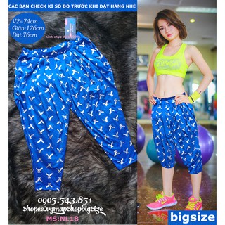 quần zumba bigsize