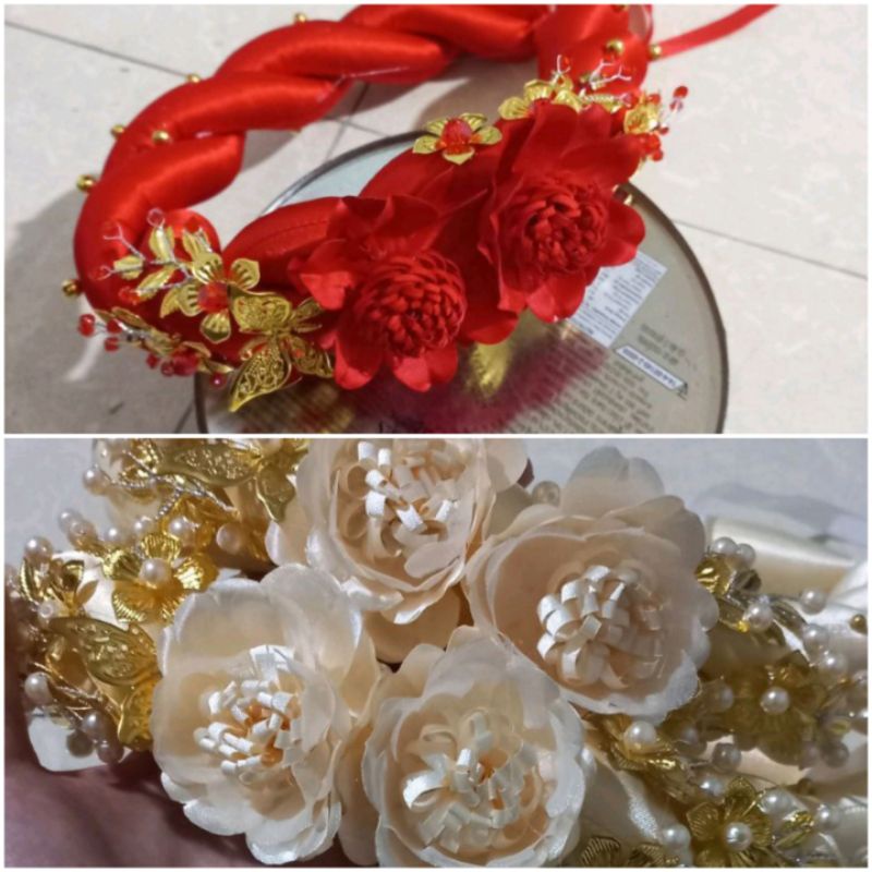 Mấn cô dâu điểm đá pha lê