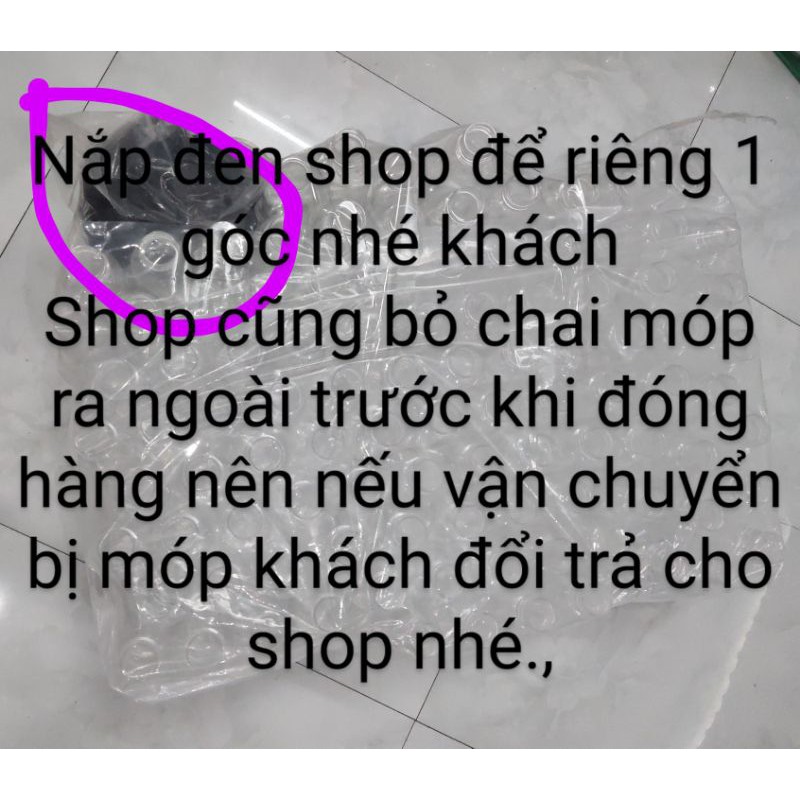 Combo 100 chai tam giác 330ml kèm  nắp đen | BigBuy360 - bigbuy360.vn