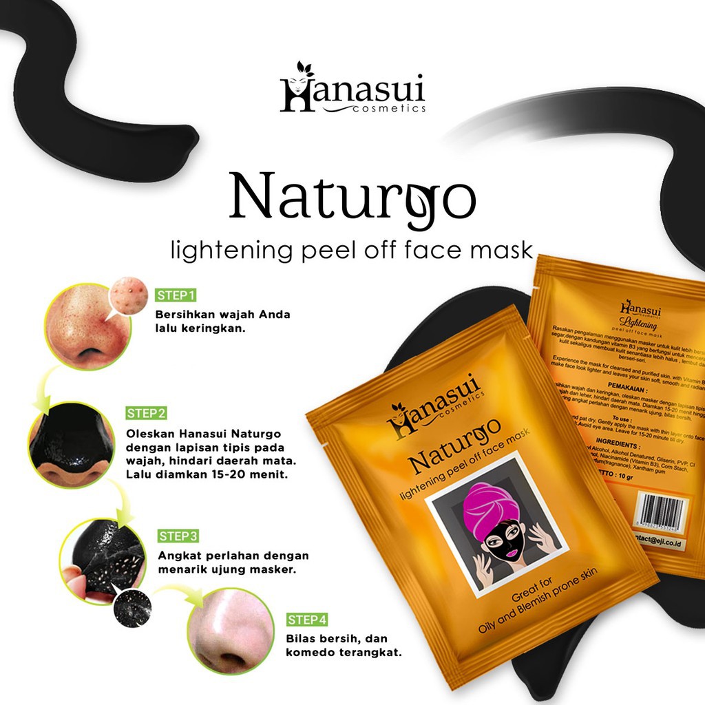 SHISEIDO Mặt nạ bùn Hanasui SACHET syb NATURGO BLACK & GOLD chăm sóc da mặt90