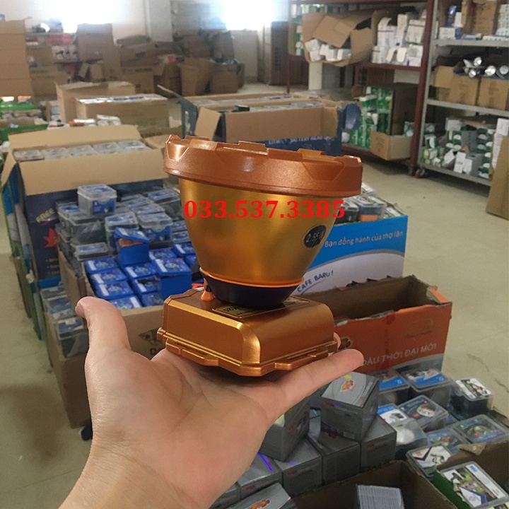 Đèn đeo đầu, đèn pin led đội đầu k25 siêu sáng