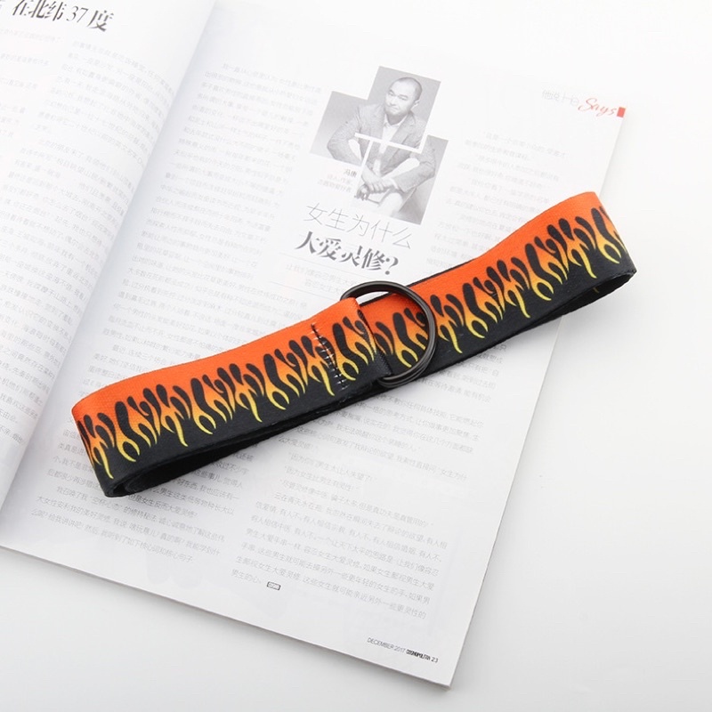 Thắt lưng lửa nhiều màu dành cho nam nữ | DUYHI