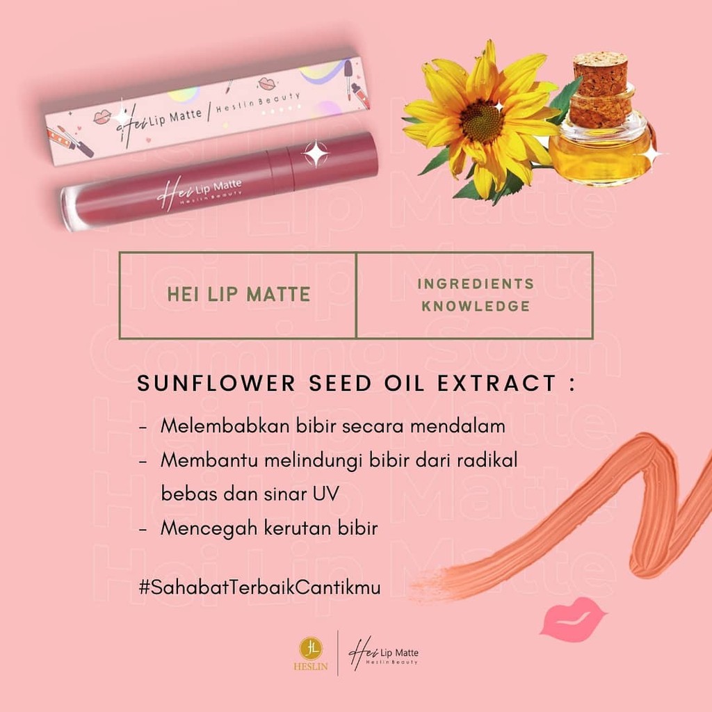 (hàng Mới Về) Son Lì Heslin Beauty Hei Lên Màu Đẹp | BigBuy360 - bigbuy360.vn