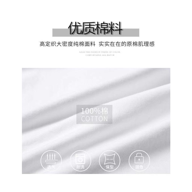 Áo Thun 100% cotton Tay Ngắn Dáng Rộng In Chữ Thời Trang Mùa Hè Cho Nam Và Nữ