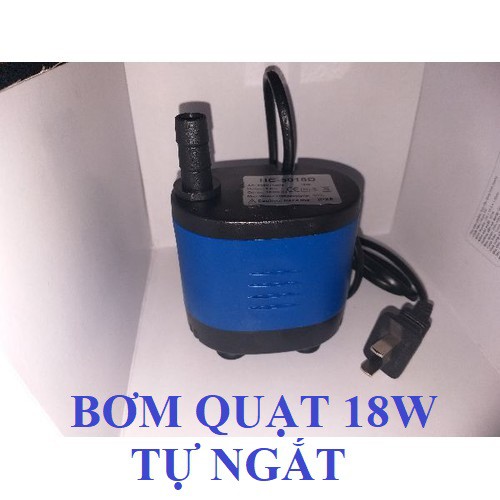 Máy bơm 18W quạt điều hòa hơi nước loại tốt tự ngắt