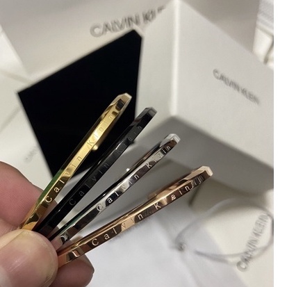 Vòng tay Cuff CK thời trang 2023 - Không Đen Không Rỉ - Không BOX