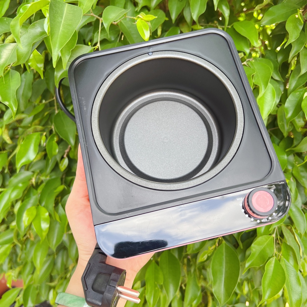 Nồi nấu sáp cao cấp CHỐNG DÍNH CERAMIC, tách sáp dễ dàng, vệ sinh nhanh, tặng 10 que wax | Nuhuwaxing