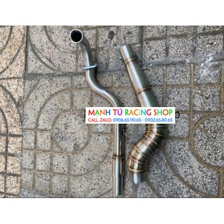 cổ pô wave sirius 2 khúc STB