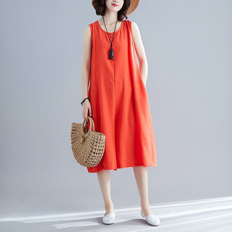 [ORDER] Quần yếm lửng nữ bigsize ống rộng giả váy (fit 70kg) - Có ảnh thật | BigBuy360 - bigbuy360.vn