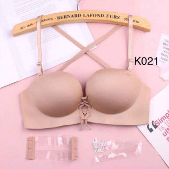 Áo bra bàn tay nâng ngực dây rút