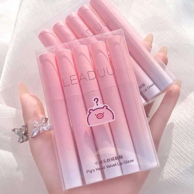 SÉT SON HEO HỒNG LEADUU