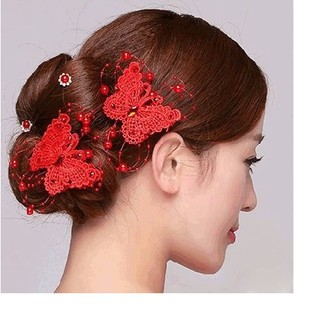 PHỤ KIỆN CƯỚI - Hoa Cài Tóc 30 Số 3 +4
