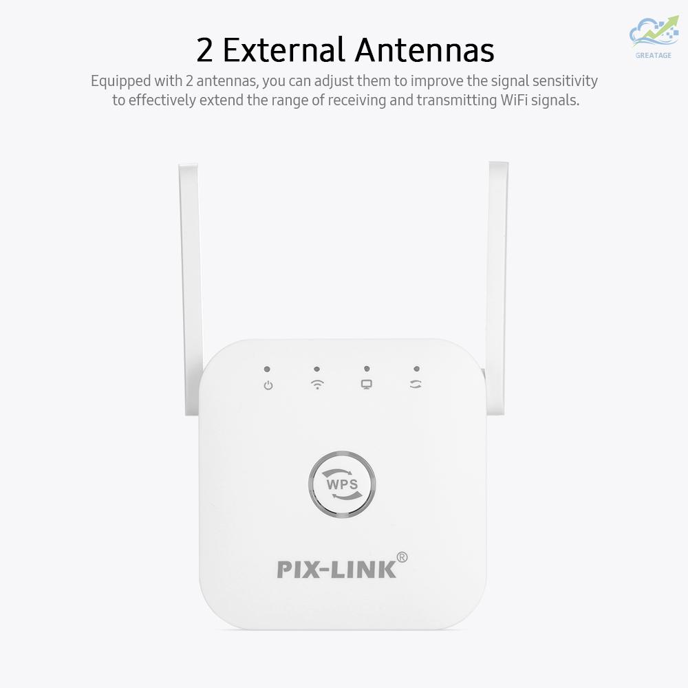 Mới Thiết Bị Khuếch Đại Tín Hiệu Wifi Không Dây Tần Số 2.4g 300mbps / 2 Ăng Ten | BigBuy360 - bigbuy360.vn