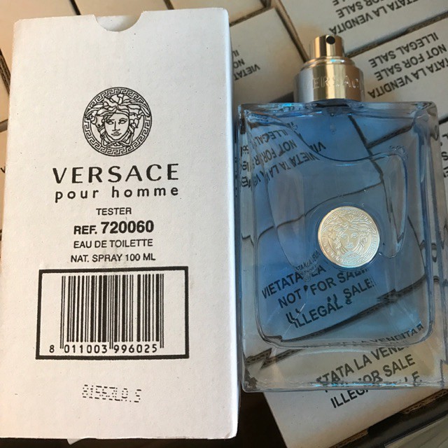 [Tester] Nước hoa Nam Versace-Versace Pour Homme 100ml