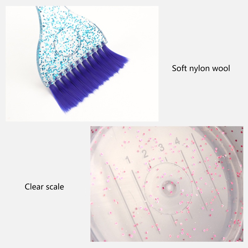 1 Bộ Dụng Cụ Nhuộm Tóc DIY Gồm Bát Trộn Và Lược Đuôi Nhọn