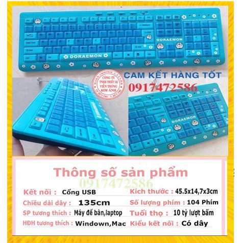 Bàn phím máy tính giả cơ Kitty có dây -Màu Hồng - BÀN PHÍM máy tính cổng USB