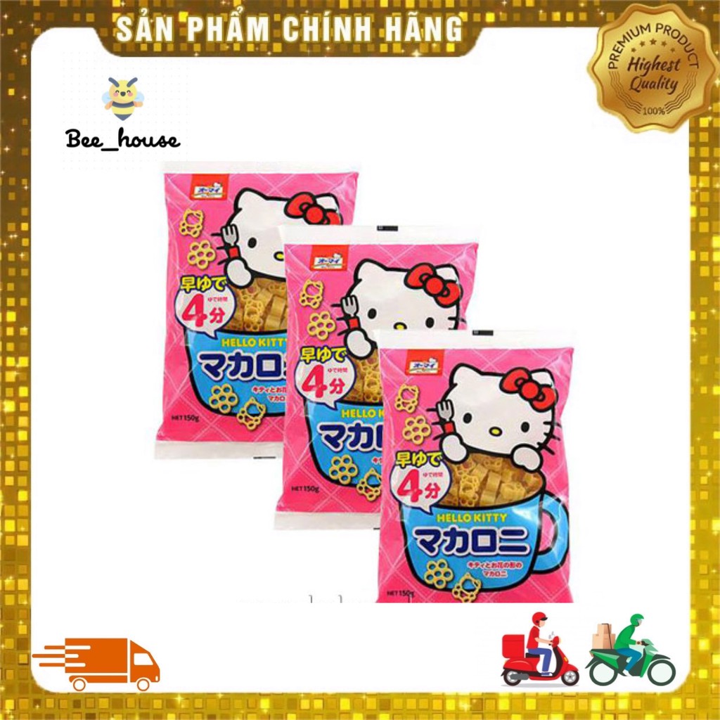 Mỳ nui hello kitty 150g Nhật Bản - 𝐁𝐞𝐞 𝐡𝐨𝐮𝐬𝐞