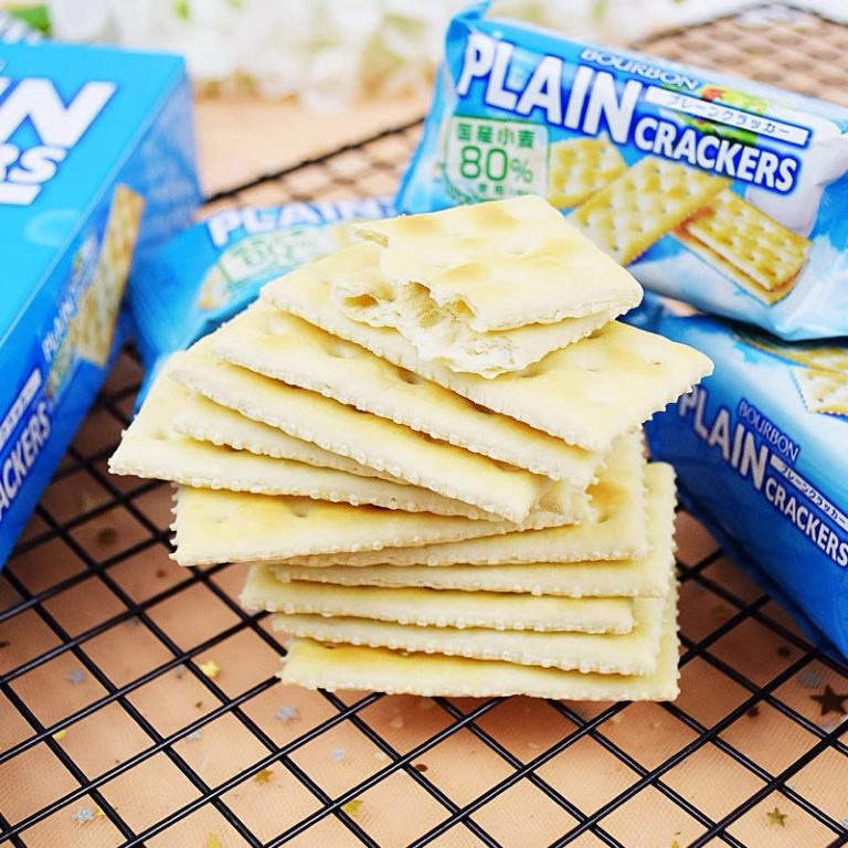 Hàng Nhập Khẩu Bánh Bourbon Plain Crackers 92gr - Nhật Bản