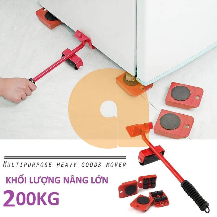 Bộ dụng cụ nâng chuyển đồ đa năng thông minh - Dụng cụ chuyển đồ 8 bánh