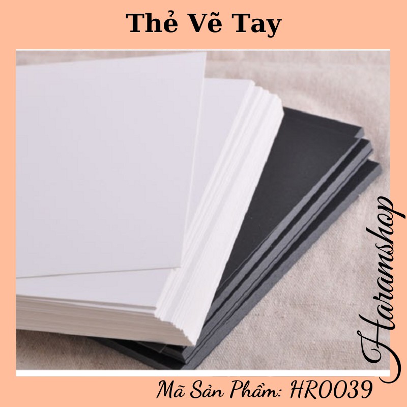 SET 20 TẤM THẺ VẼ TAY, MAKER