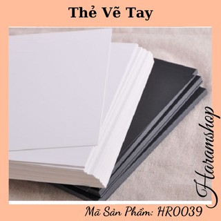 SET 20 TẤM THẺ VẼ TAY, MAKER