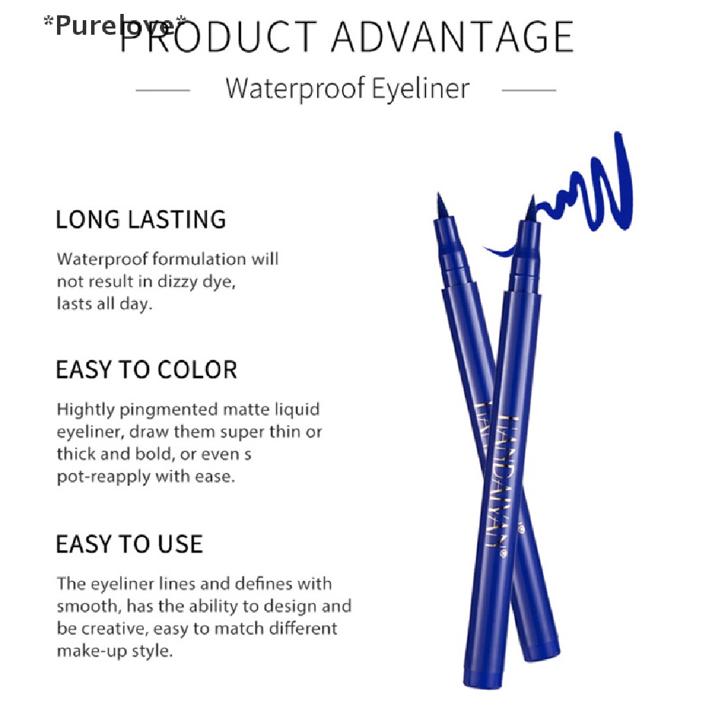 Bút Kẻ Mắt Dạng Lỏng 11 Màu Tùy Chọn Chống Nước Tiện Dụng