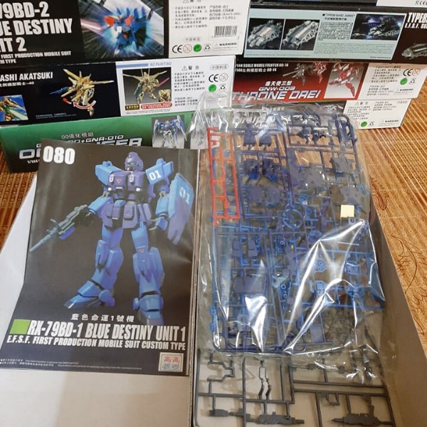 Mô Hình GunDam RX-79BD-1 BLUE DESTINY UNIT 1 HG 1/144