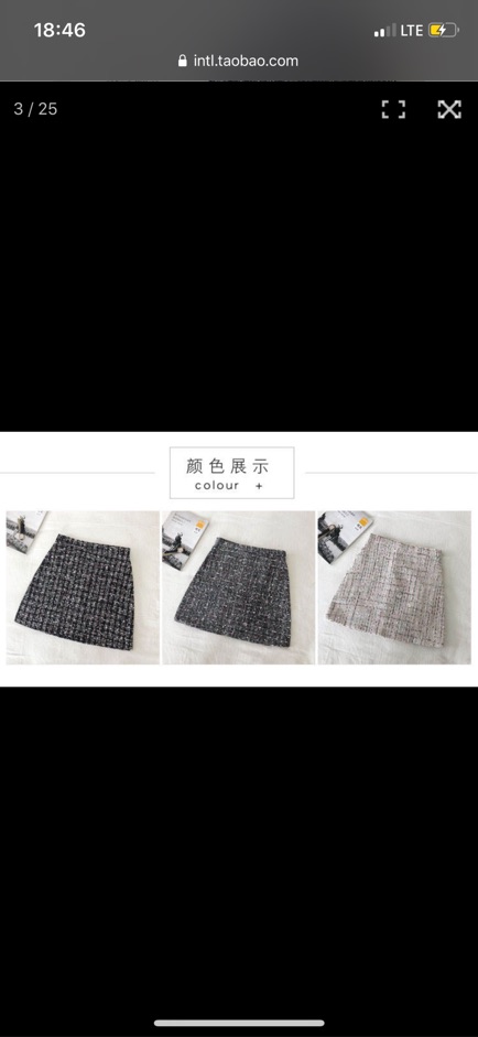 Chân váy dạ kim tuyến