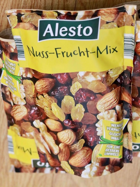 Hàng Đức Túi hạt và hoa quả sấy khô thập cẩm Alesto