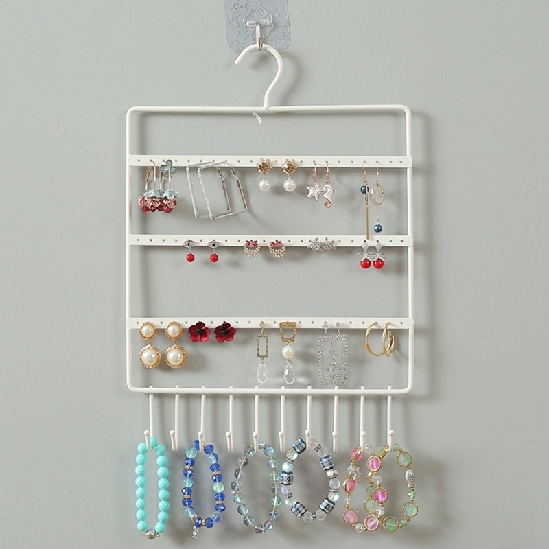 Giá Đỡ Trang Sức Treo Tường/Cửa Ra Vào/Cửa/Tường Tiện Lợi Dành Cho Nữ