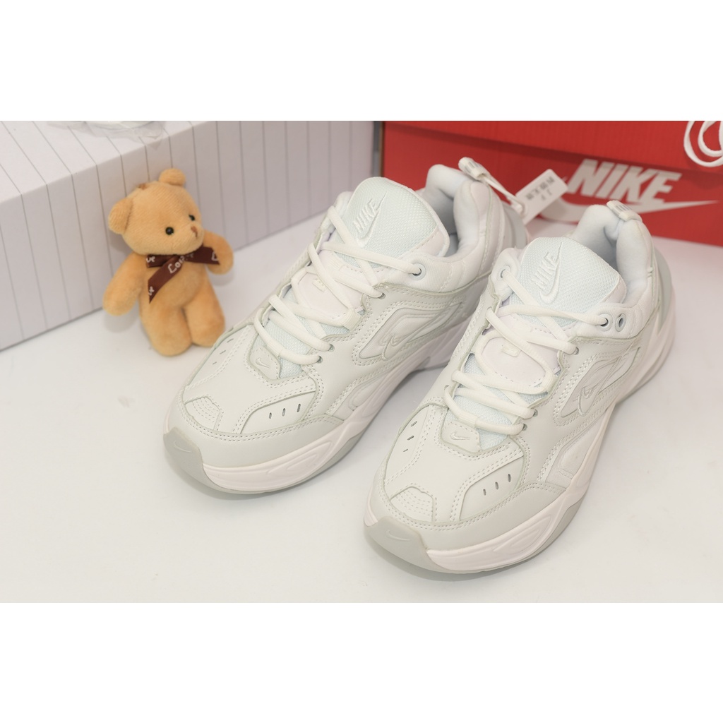 Giày Sneaker Nam Nữ M2k Tekno Full Trắng