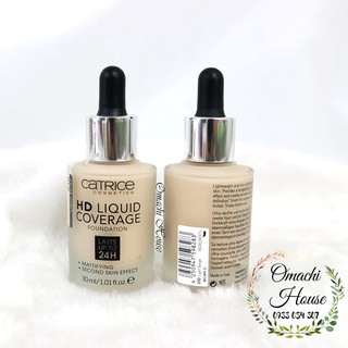 KEM NỀN CATRICE HD LIQUID COVERAGE FOUNDATION 24H
