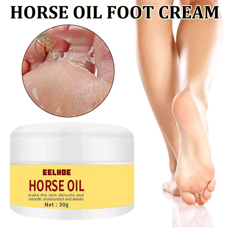 hgFl Horse Oil Foot Cream Anti Dry Anti Chapping Anti Cracking Smooth Repair Moisturizing Nourishing Foot Skin for People