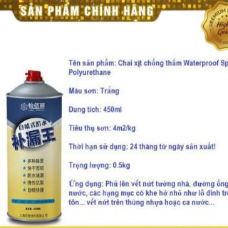 Sơn xịt chống thấm, chống dột