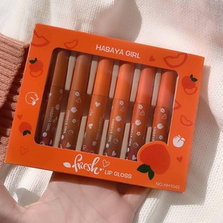 Set 6 cây son kem Hasaya