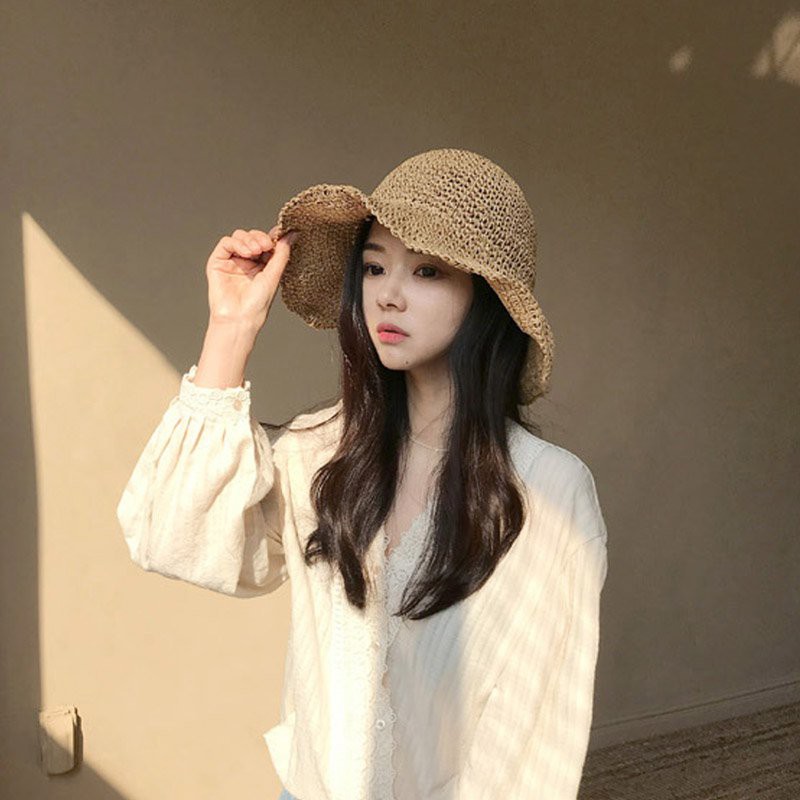 Mũ tai bèo rộng vành thiết kế đơn giản