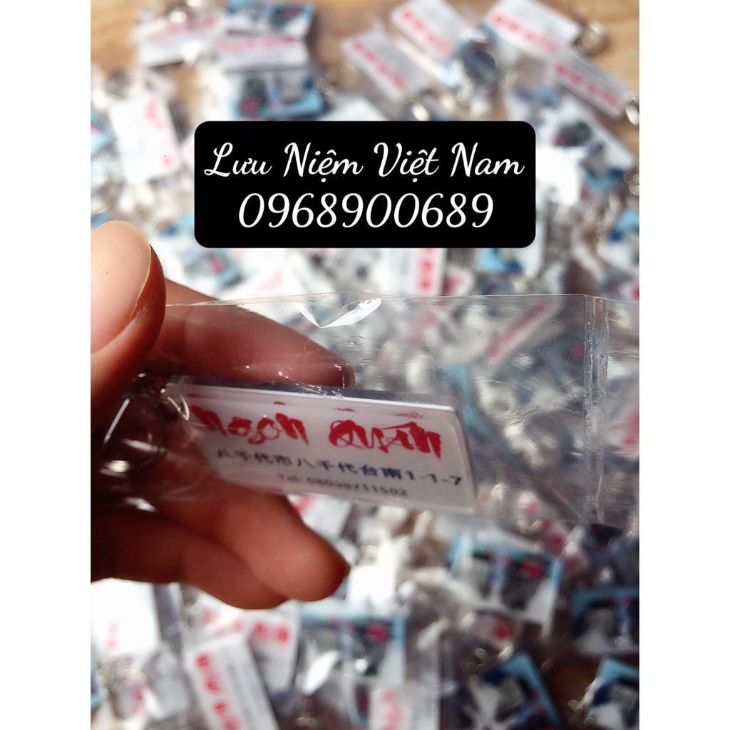 Combo 10 cái móc khóa CA tự chọn giá chỉ 50K