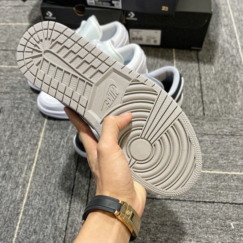 [GeekSneaker] Giày Jordan 1 Low Smoke Grey ( Xám Khói )