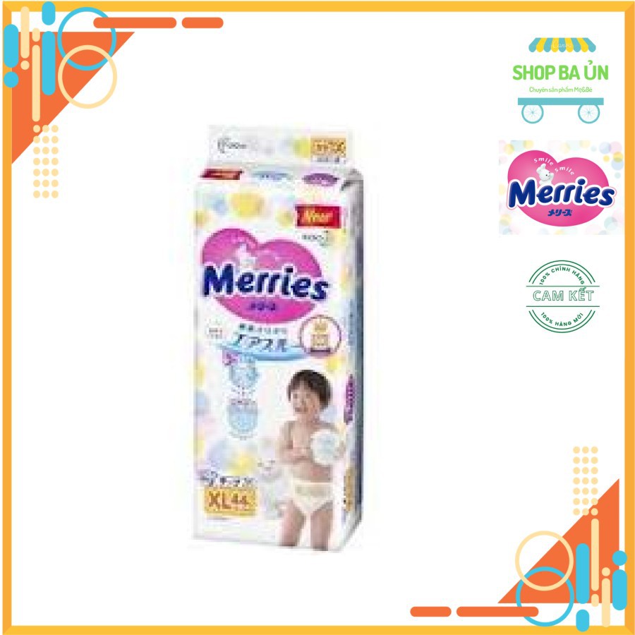 Tã/Bỉm DÁN Merries nội địa Nhật Size NB96/S82/M64/L54/XL44 .