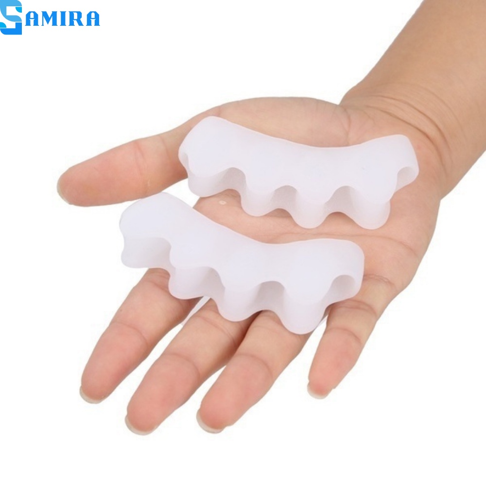 Dụng cụ silicon tách ngón chân giảm đau chỉnh hình ngón chân cái siêu bền cao cấp SA14