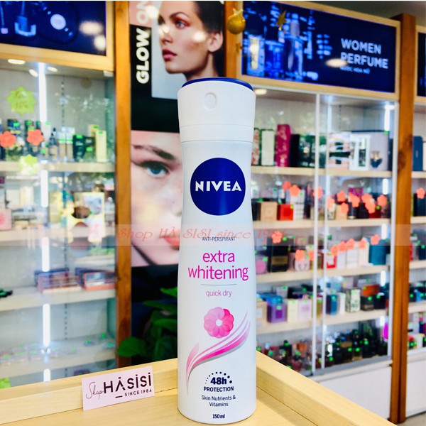 XỊT KHỬ MÙI TOÀN THÂN NIVEA - Extra Whitening 150ml